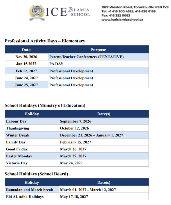 Calendar page 2